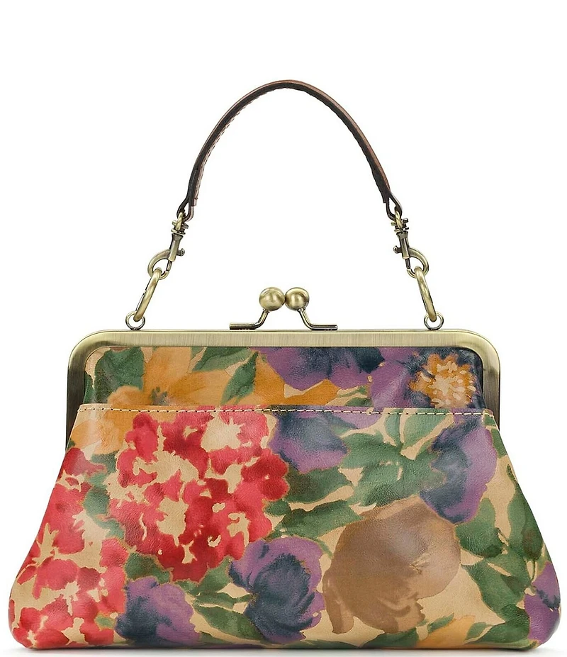 Patricia Nash Vione Floral Satchel Bag