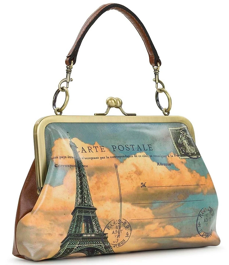 Patricia Nash Vione Frame Top Handle Crossbody Bag
