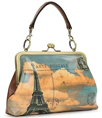 Patricia Nash Vione Frame Top Handle Crossbody Bag