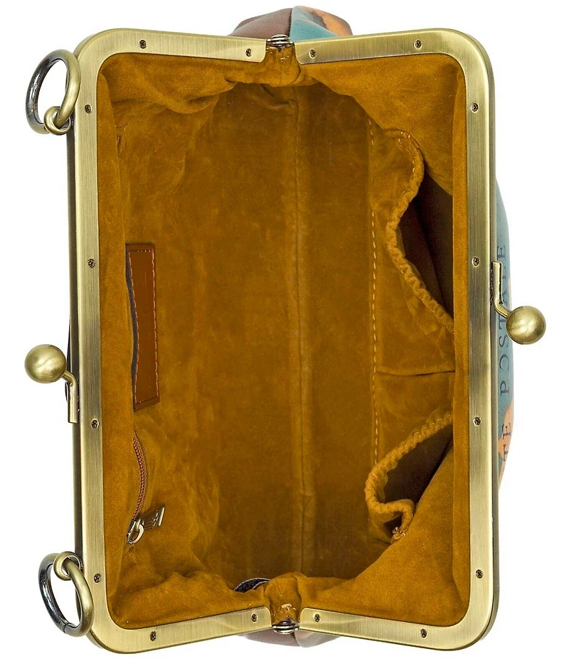 Patricia Nash Vione Frame Top Handle Crossbody Bag