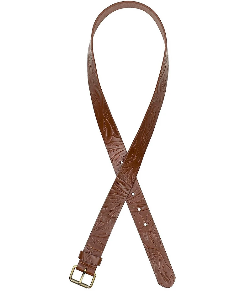 Patricia Nash Vitrolles Leather Belt with Bag