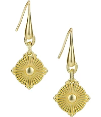 Patricia Nash Wire Disc Drop Earrings