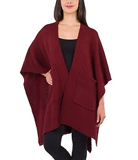 Patricia Nash Woven Shawl with Pockets