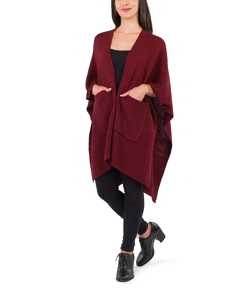 Patricia Nash Woven Shawl with Pockets