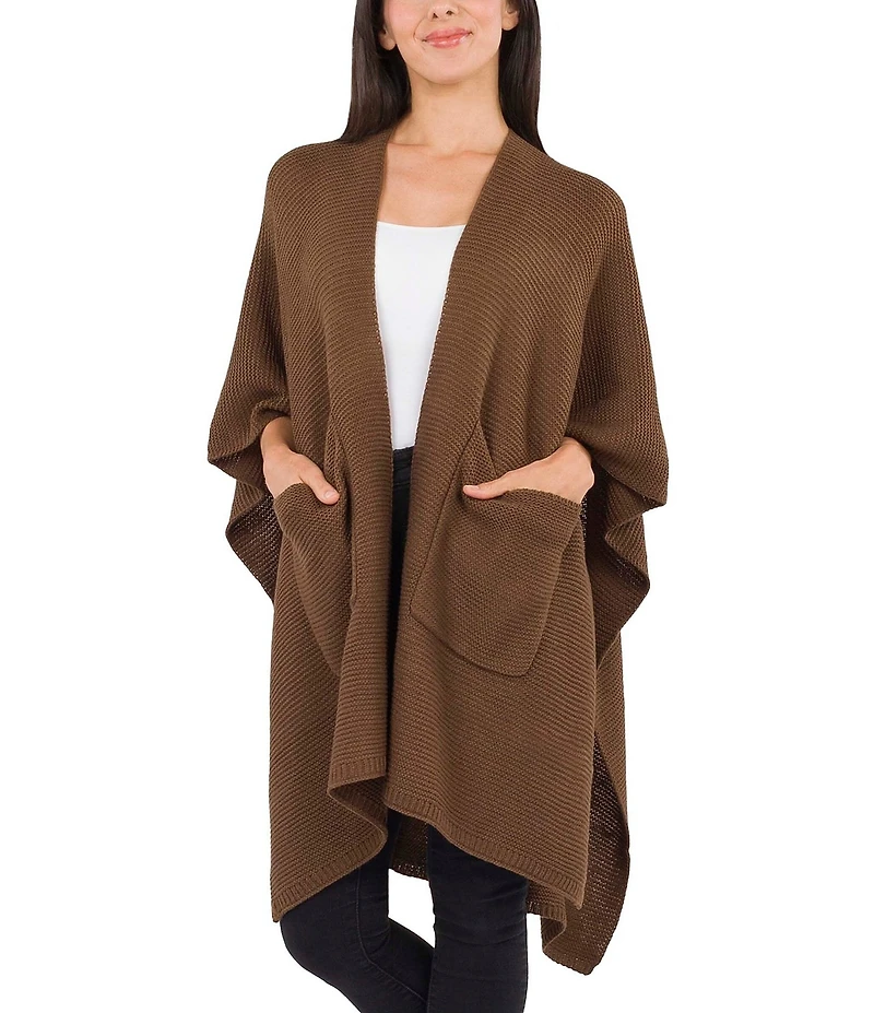 Patricia Nash Woven Shawl with Pockets