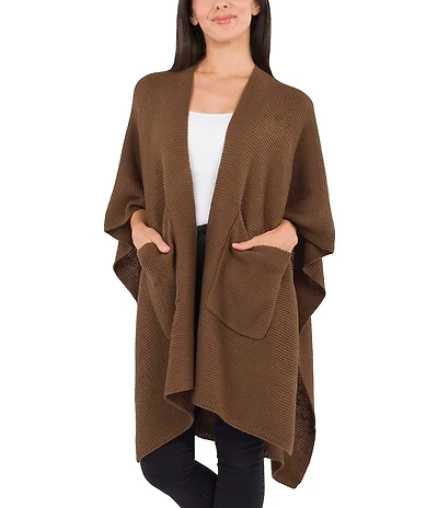 Patricia Nash Woven Shawl with Pockets