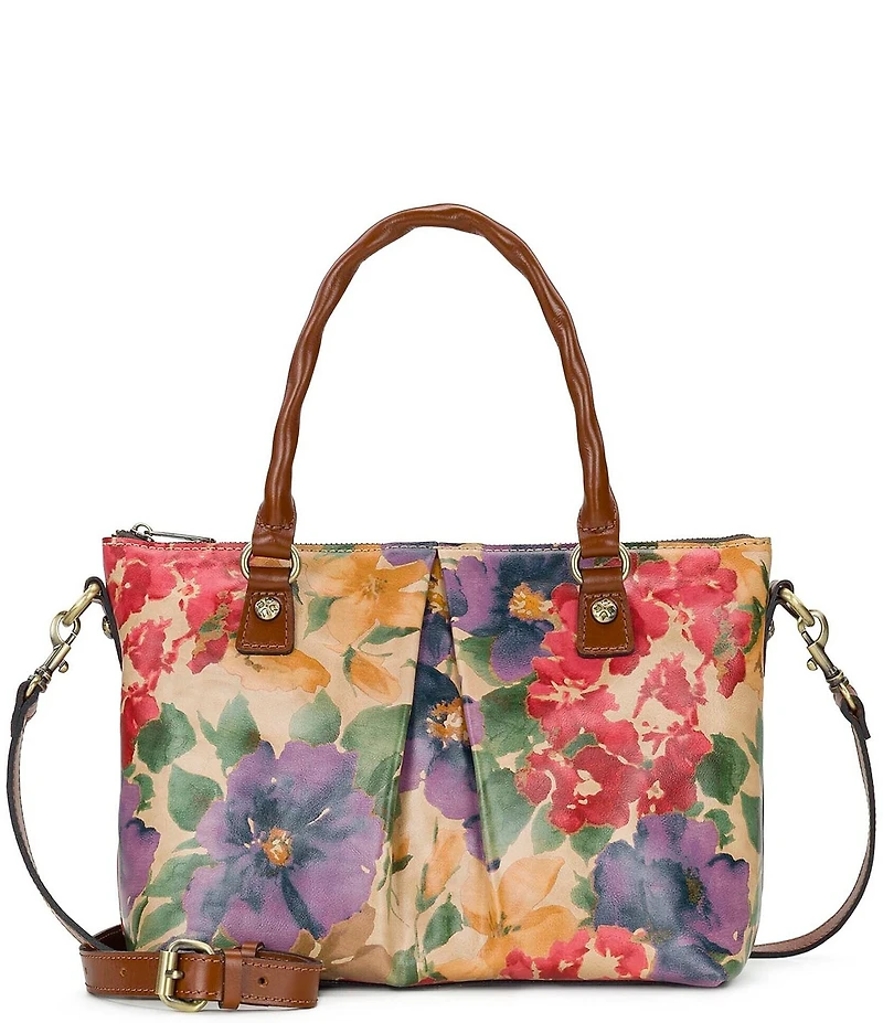 Patricia Nash Zora Floral Satchel Bag