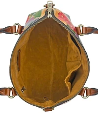 Patricia Nash Zora Floral Satchel Bag