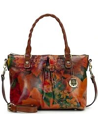 Patricia Nash Zora Floral Satchel Bag