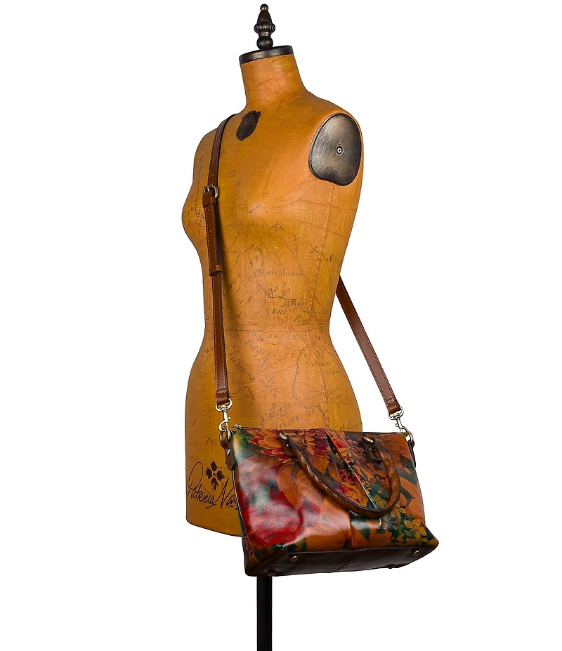 Patricia Nash Zora Floral Satchel Bag
