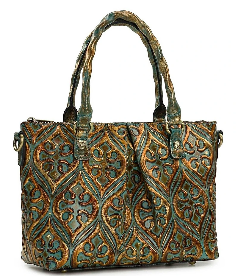 Patricia Nash Zora Satchel Crossbody Bag