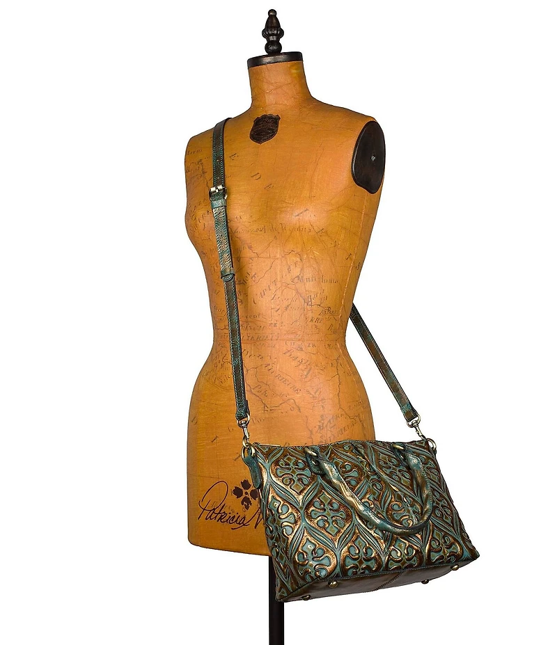 Patricia Nash Zora Satchel Crossbody Bag