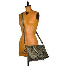 Patricia Nash Zora Satchel Crossbody Bag