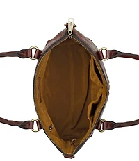 Patricia Nash Zora Tooled Top Handle Crossbody Bag