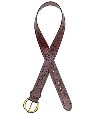 Patricia Nash2.5#double; Baveno Leather Belt