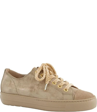 Paul Green Channing Leather Platform Sneakers