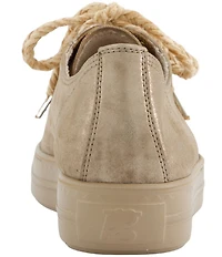 Paul Green Channing Leather Platform Sneakers