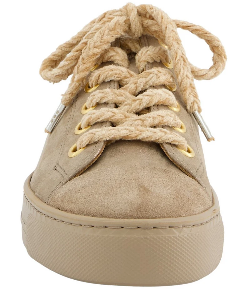 Paul Green Channing Leather Platform Sneakers