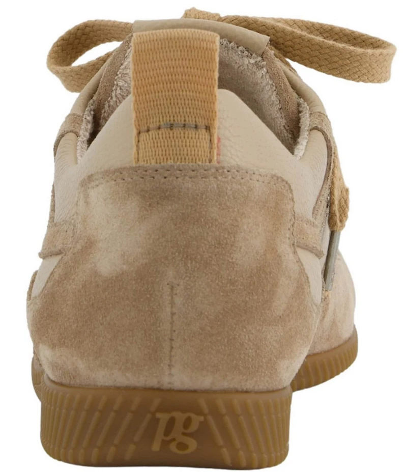 Paul Green Chantel Leather and Suede Retro Inspired Sneakers