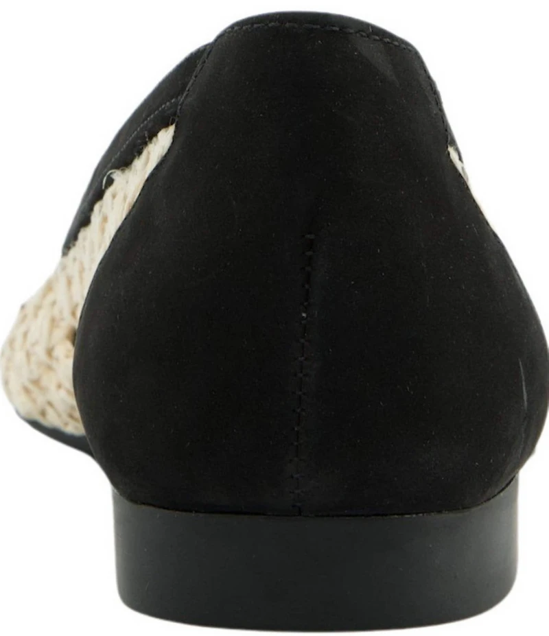 Paul Green Daisy Woven Nubuck Suede Pointed Cap Toe Ballet Flats