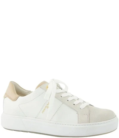 Paul Green Dashing Leather Cup Sole Platform Sneakers