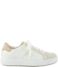 Paul Green Dashing Leather Cup Sole Platform Sneakers