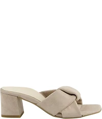 Paul Green Delight Suede Dress Slide Sandals