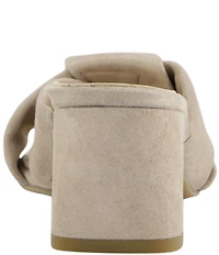 Paul Green Delight Suede Dress Slide Sandals