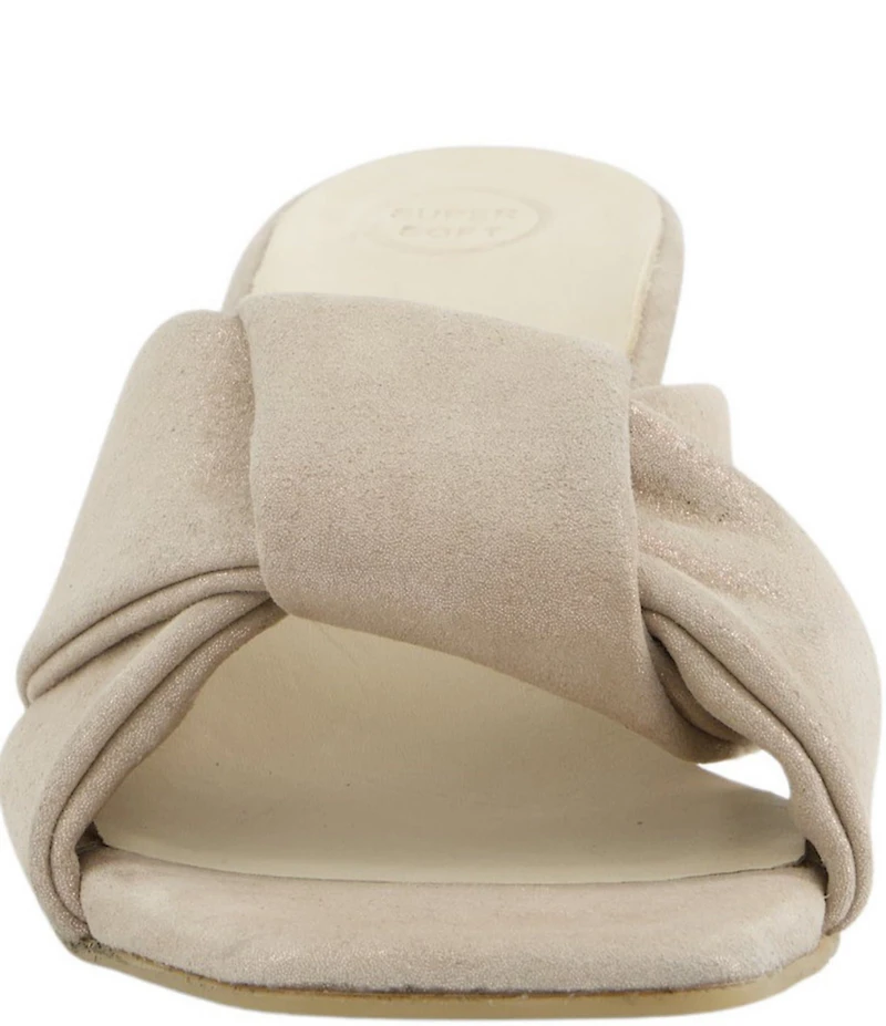 Paul Green Delight Suede Dress Slide Sandals