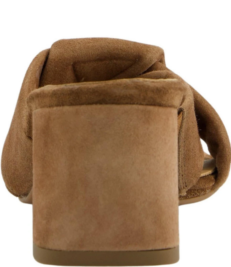 Paul Green Delight Suede Dress Slide Sandals