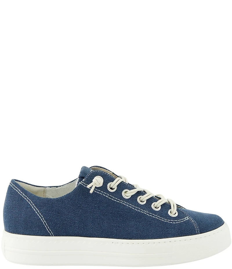 Paul Green Dixie Canvas Platform Sneakers