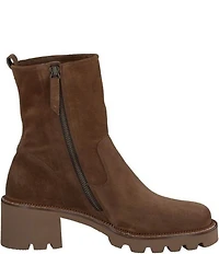 Paul Green Wanda Suede Lug Sole Booties