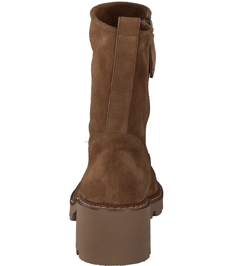 Paul Green Wanda Suede Lug Sole Booties