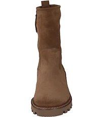 Paul Green Wanda Suede Lug Sole Booties