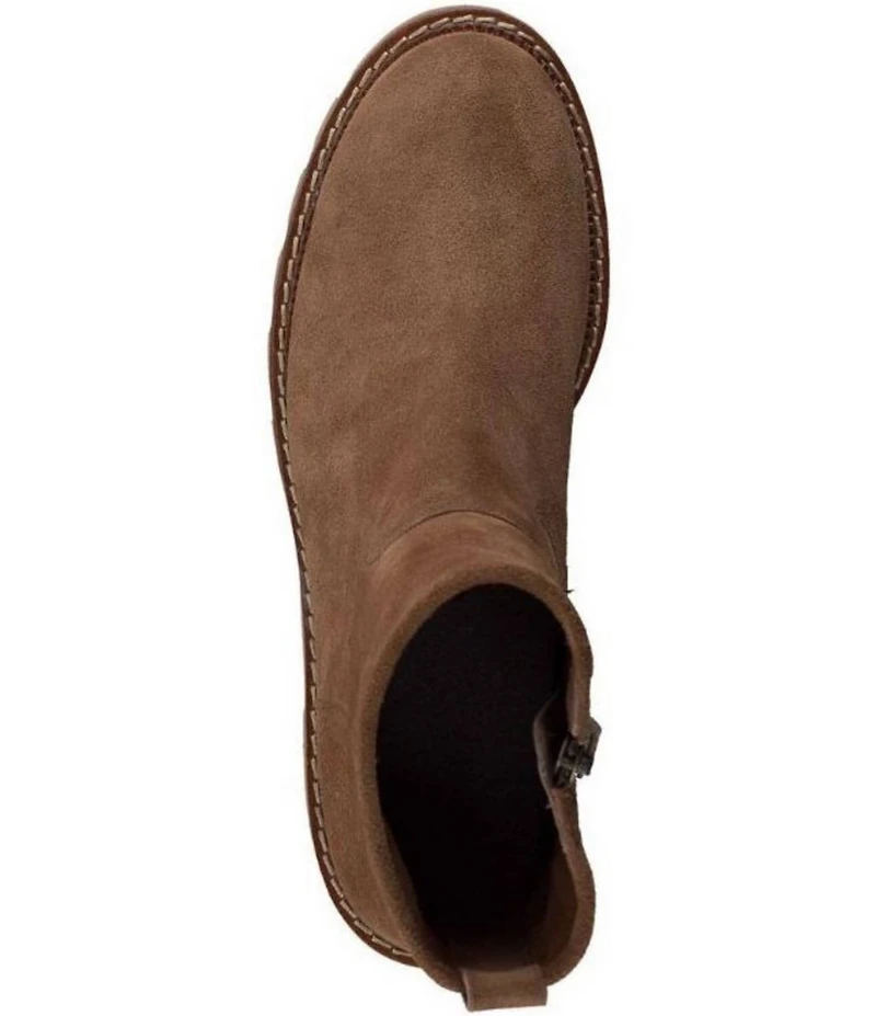 Paul Green Wanda Suede Lug Sole Booties