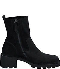 Paul Green Wanda Suede Lug Sole Booties