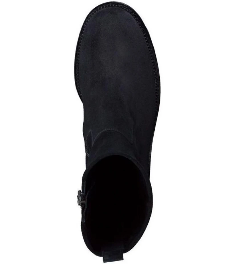 Paul Green Wanda Suede Lug Sole Booties