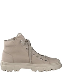 Paul Green Women's Novi Grained Nubuck Lug Sole Booties
