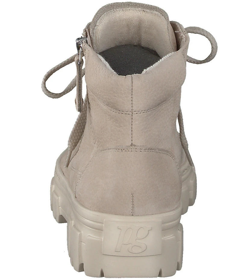 Paul Green Women's Novi Grained Nubuck Lug Sole Booties