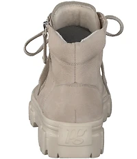 Paul Green Women's Novi Grained Nubuck Lug Sole Booties