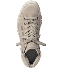 Paul Green Women's Novi Grained Nubuck Lug Sole Booties