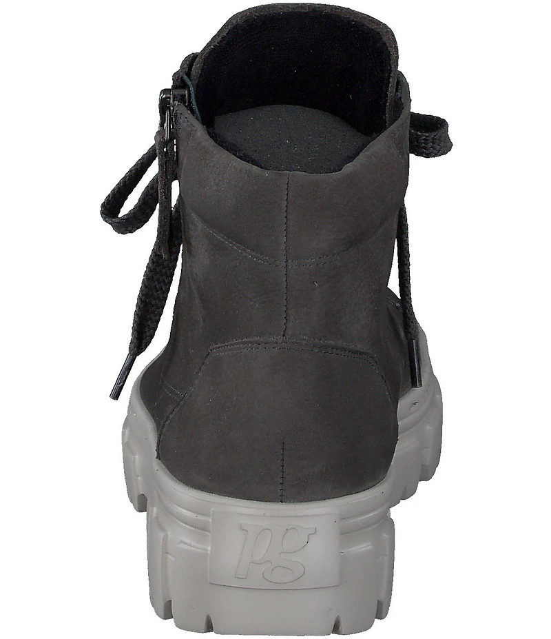 Paul Green Women's Novi Grained Nubuck Lug Sole Booties