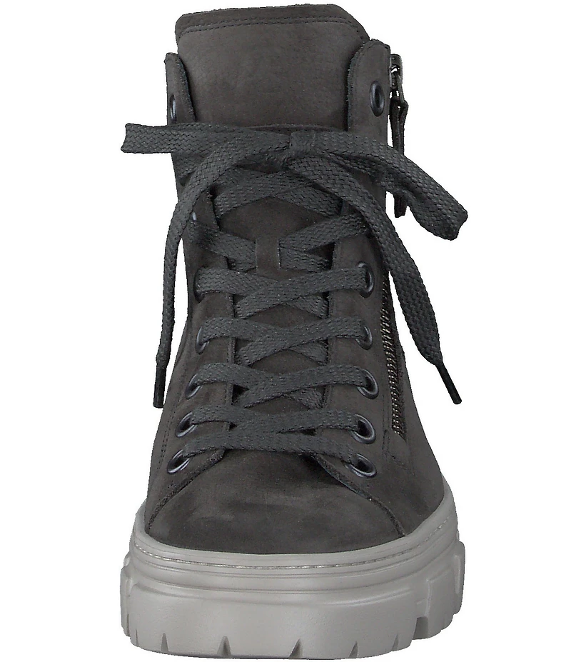Paul Green Women's Novi Grained Nubuck Lug Sole Booties