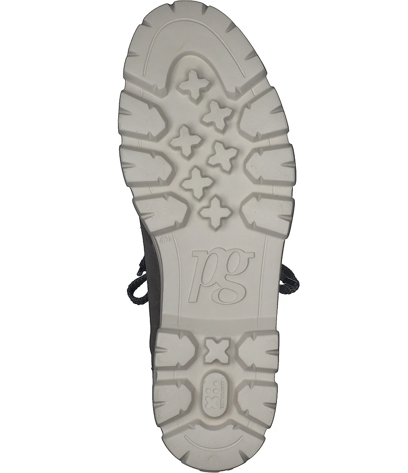 Paul Green Women's Novi Grained Nubuck Lug Sole Booties