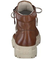 Paul Green Women's Novi Washed Leather Lug Sole Booties