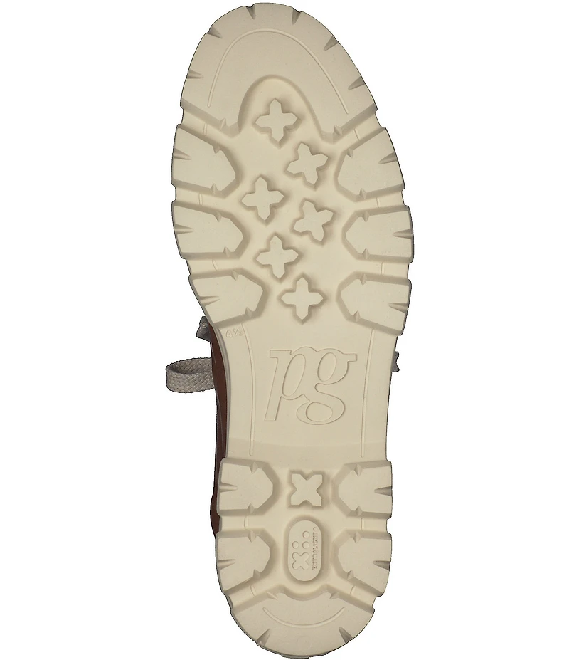 Paul Green Women's Novi Washed Leather Lug Sole Booties