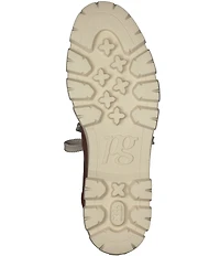 Paul Green Women's Novi Washed Leather Lug Sole Booties