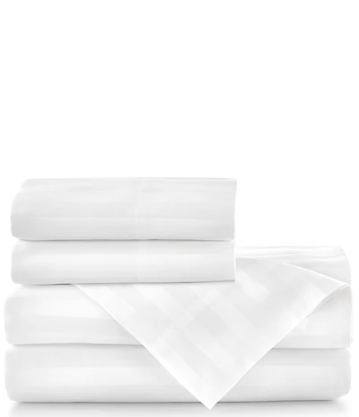 Peacock Alley 400-Thread Count Soprano Stripe Sateen Sheet Set