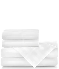 Peacock Alley 400-Thread Count Soprano Stripe Sateen Sheet Set
