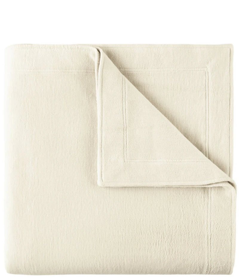 Peacock Alley All Seasons Framed Cotton #double;51 x 71#double; Throw Blanket